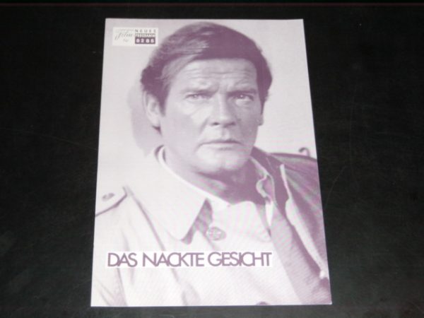 8285: Das Nackte Gesicht ( Bryan Forbes ) Roger Moore,