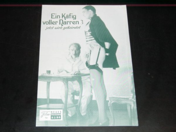 8396: Ein Käfig voller Narren 3, Michel Serrault, Ugo Tognazzi