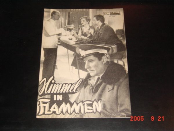 854: Himmel in Flammen (Guiseppe Masini) Antonella Lualdi, Amadeo Nazzari, Folco Lulli, Faith Domergue, Lida Baarova, Franco Interlenghi, Fausto Tozzi, Walter Santesso, Harald Maresch, Luigo Tosi