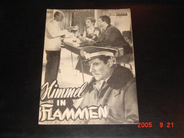 854: Himmel in Flammen (Guiseppe Masini) Antonella Lualdi, Amadeo Nazzari, Folco Lulli, Faith Domergue, Lida Baarova, Franco Interlenghi, Fausto Tozzi, Walter Santesso, Harald Maresch, Luigo Tosi