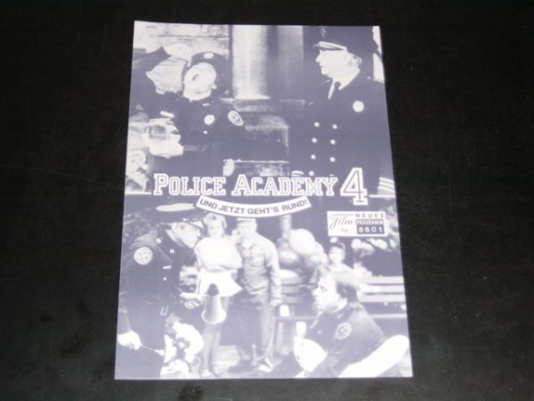 8601: Police Academy 4 - und jetzt geht's rund ! S. Guttenberg,