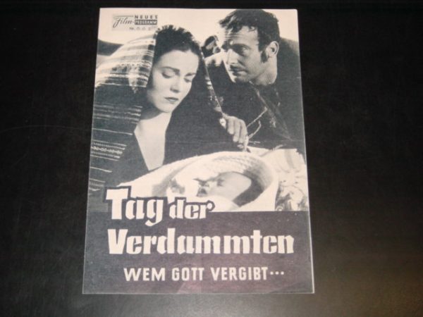 861: Tag der Verdammten (Wem Gott vergibt) (José M. Forque) Francisco Rabal, Alberto Farnese, Luis Pena, Isabella de Pomés, Luisella Boni, José Marco Davo, Baria Barri, José Sepulveda, Valeriano Andrés, Josefina Serratosa, Ricardo Canales, Adela Carboné