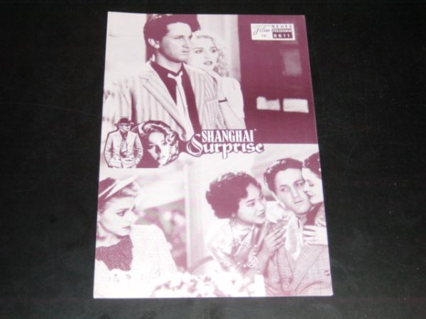 8611: Shanghai Surprise ( Jim Godard ) Madonna, Sean Penn,