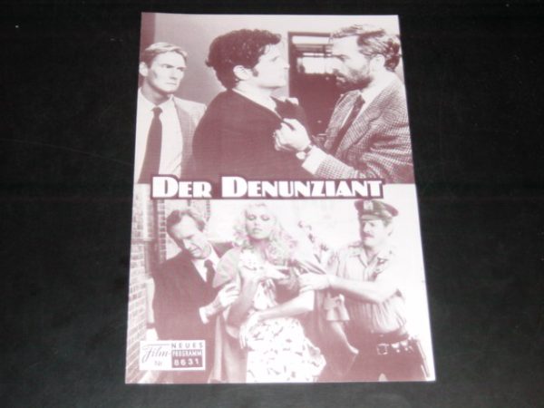 8631: Der Denunziant, Franco Nero, Max von Sydow, Rita Rusic,