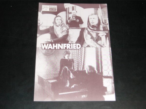 8635: Wahnfried ( Peter Patzak ) Otto Sander, Tatja Seibt,