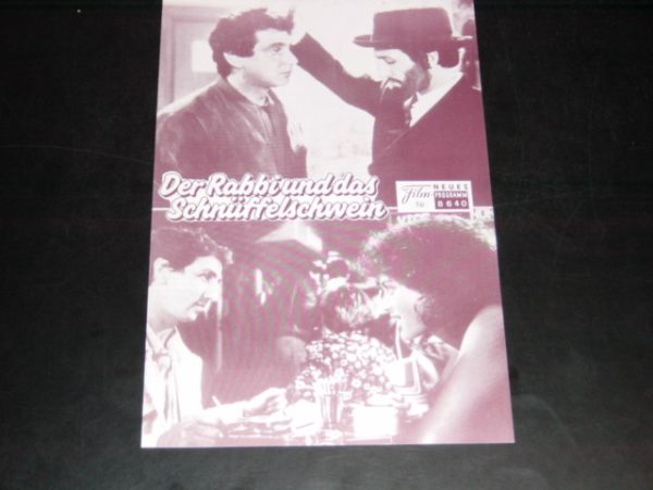 8640: Der Rabbi und das Schnüffelschwein, Jean Claude Brialy,