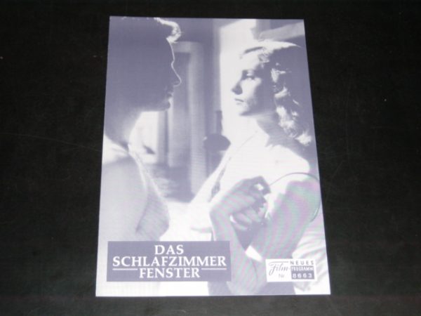 8663: Das Schlafzimmerfenster, Isabelle Huppert, S. Guttenberg,