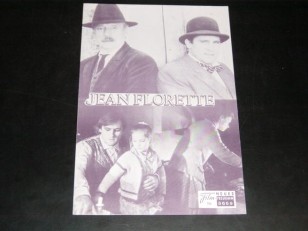 8669: Jean Florette, Yves Montand, Gerard Depardieu,
