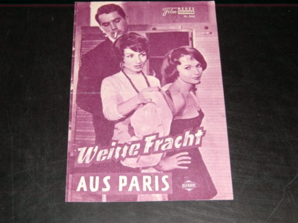 866: Weisse Fracht aus Paris (Georges Lacombe) Francoise Arnoul, Renée Faure, Jean Claude Michel, Judith Magre, Germaine Kerjean, Georges Aminel, Michel Salina, Jean Claude Brialy, Georges Riviere, Colette Mars