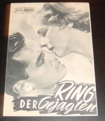 870: Ring der Gejagten (Victor Vicas) Jeffrey Hunter, Annemarie Düringer, Nigel Patrick, David Kossoff, Arthur Gross, Larry Burns, Claude Kingstom, Philip Beond, Otto Diamant, Marianne Walla, Wolfe Fress, Peter Prowers, Rolf Lefebvre