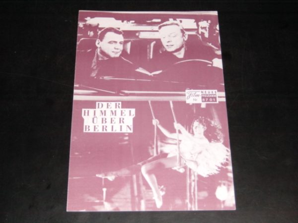 8701: Der Himmel über Berlin, Bruno Ganz, Curt Bois,