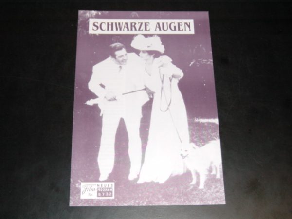 8732: Schwarze Augen, Marcello Mastroianni, Silvana Mangano,