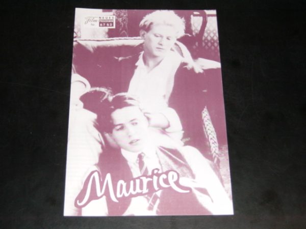 8752: Maurice ( E. M. Foster ) James Wilby, Hugh Grant,