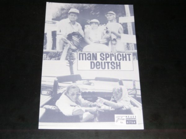 8754: Man spricht Deutsh, Gerhard Polt, Gisela Schneeberger,