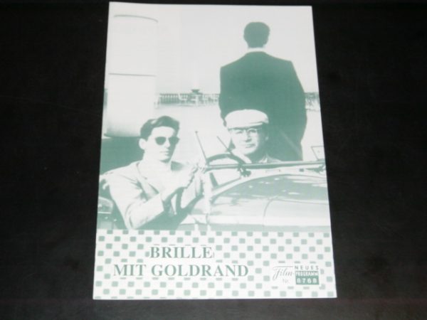 8768: Brille mit Goldrand, Philippe Noiret, Valeria Golino,