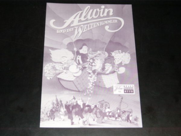 8770: Alwin und die Weltenbummler ( Zeichentrick )