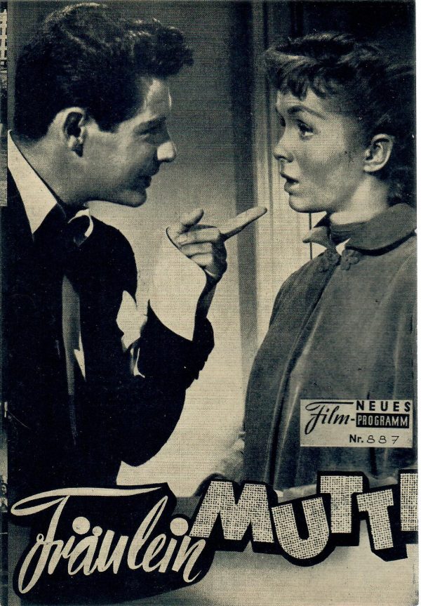 887: Fräulein Mutti (Norman Taurog) Eddie Fisher, Debbie Reynolds, Adolphe Menjou, Tommy Noonan, Nita Talbot, Howard McNear, Mary Treen