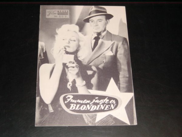 889: Immer jagte er Blondinen (Joseph M. Newman) Gary Merril, Jan Sterling, Paula Raymond, Emile Meyer, Regis Toomey, Lamont Johnson, Chuck Connors