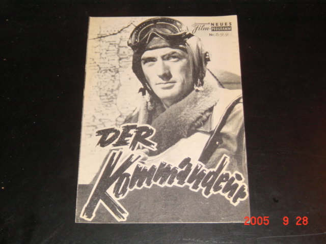 899: Der Kommandeur (Henry King) Gregory Peck, Hugh Marlowe, Gary Merrill, Millard Mitchell, Dean Jagger, Robert Arthur, Paul Stewart, John Kellogg, Bob Patten, Joyce MacKenzie, Don Hicks, Lee MacGregor, Sam Edwards, Roger Anderson, John Zilly, William S