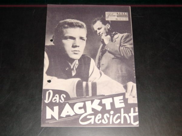 900: Das nackte Gesicht (the young Stranger) (John Frankenheimer) James MacArthur, Kim Hunter, James Daly, James Gregory, Whit Bissell, Jeff Silver