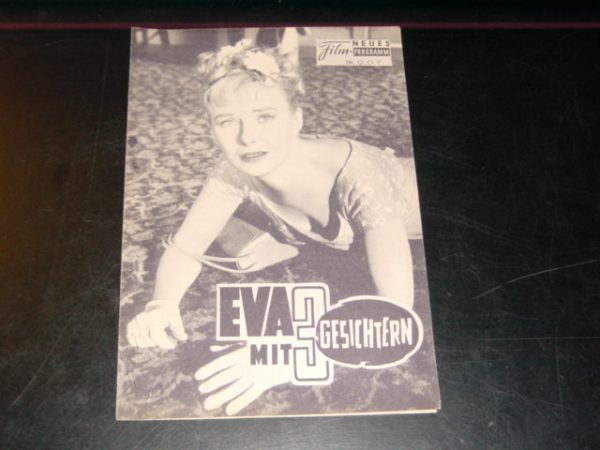 907: Eva mit 3 Gesichtern (Nunnally Johnson) Joanne Woodward, David Wayne, Lee J. Cobb, Edwin Jerome, Alena Murray, Nancy Kulp, Douglas Spencer, Terry Ann Ross, Ken Scott, Mimi Gibson