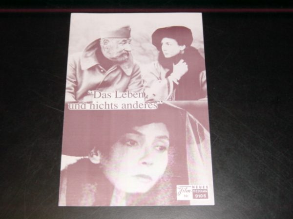 9106: Das Leben und nichts anderes, Philippe Noiret, S. Azema,