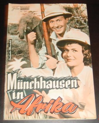 940: Münchhausen in Afrika (Werner Jacobs) Peter Alexander, Anita Gutwell, Gunther Philipp, Franz Muxeneder, Hugo Lindinger, Johanna König, Roland Kaiser