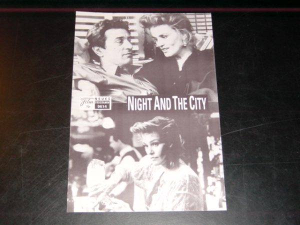 9614: Night and the City, Robert de Niro, Jessica Lange, Alan King, Jack Warden,