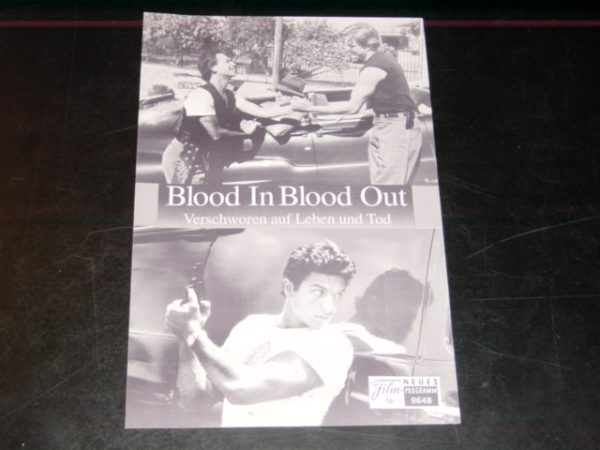 9648: Blood in Blood out - Verschworen auf Leben und Tod ( Taylor Hackford ) Damian Chapa, Jesse Borrego, Benjamin Bratt,
