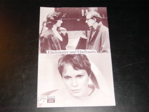 9605: Ehemänner und Ehefrauen ( Woody Allen ) Mia Farrow, Sydney Pollack, Liam Neeson,