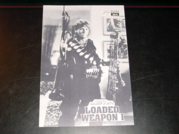 9675: Loaded Weapon I ( Gene Quintano ) Emilio Estevez, Samuel L. Jackson, William Shatner, Tim Curry, Kathy Ireland,