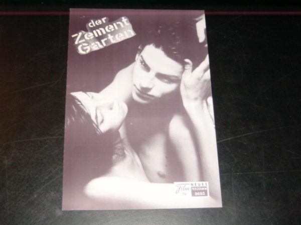 9693: Der Zementgarten ( Andrew Birkin ) Charlotte Gainsbourg, Andrew Robertson, Alice Coulthard, Ned Birkin,