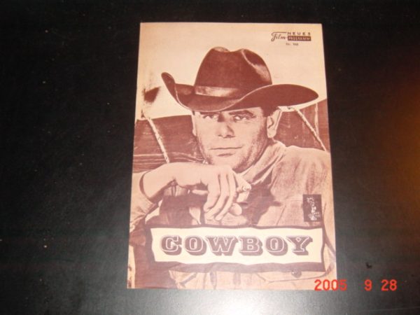 968: Cowboy (Delmer Daves) Glenn Ford, Jack Lemmon, Anna Kashfi, Brian Donlevy, Dick York, Victor Manuel Mendoza, Richard Jaeckel, King Donovan, Vaughn Taylor, Donald Randolph, James Westerfield, Eugene Iglesias, Frank de Kova, Buzz Henry