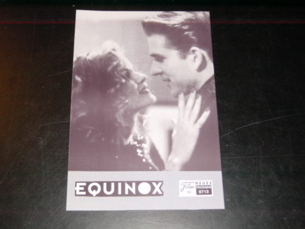 9713: Equinox ( Alan Rudolph ) Matthew Modine, Lara Flynn Boyle, Fred Ward, Tyra Ferrell, Marisa Tomei, M. Emmet Walsh,