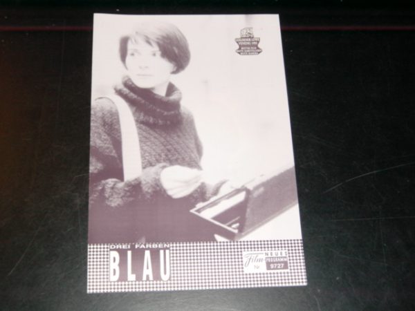 9727: Drei Farben - Blau ( Krzysztof Kieslowski ) Juliette Binoche, Benoit Regent, Florence Pernel,