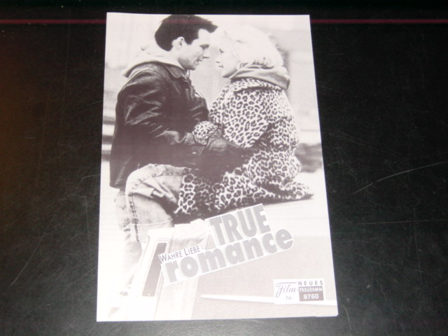 9760: Wahre Liebe - True Romance ( Tony Scott ) Christian Slater, Brad Pitt, Patrica Arquette, Dennis Hopper, Gary Oldman, Christopher Walken, Michael Rapaport,
