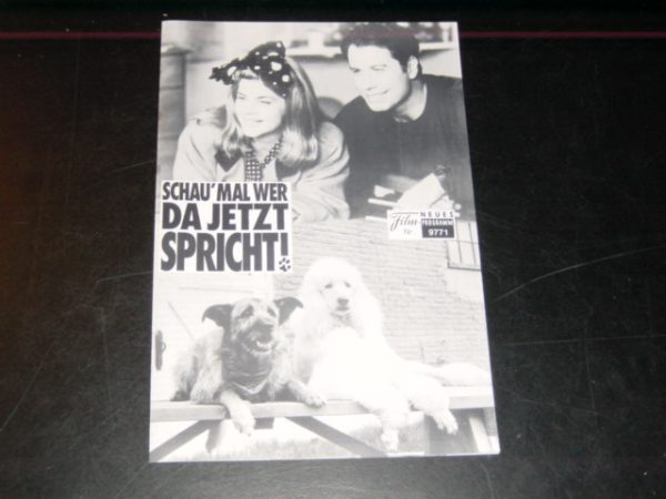 9771: Schau' mal wer da jetzt spricht ! ( Tom Ropelewski ) John Travolta, Kirstie Alley, David Gallagher, Frank Zander, Iris Berben, George Segal,