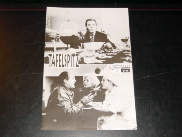 9776: Tafelspitz ( Xaver Schwarzenberger ) Christiane Hörbiger, Otto Schenk, Jan Niklas, Anika Pages, Fritz Eckhardt, Lotte Ledl, Gerhard Tötschinger,