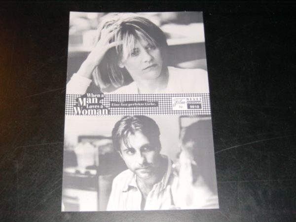 9810: When a Man loves a Woman - Eine fast perfekte Liebe ( Luis Mandoki ) Meg Ryan, Andy Garcia, Ellen Burstyn, Tina Majorino, Lauren Tom, Philip Seymour Hoffman,