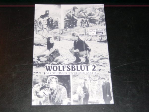 9849: Wolfsblut 2 - Das Geheimnis des weissen Wolfes ( Ken Olin ) Scott Bairstow, Charmaine Craig, Al Harrington, Alfred Molina,