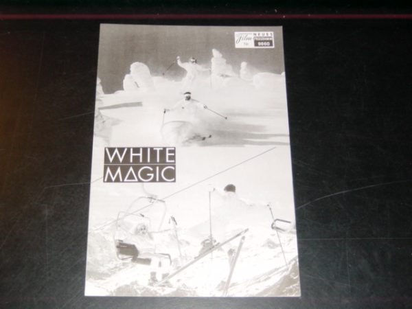 9860: White Magic ( Willy Bogner ) Sharon Stone, John Eaves, Alke Reiter, Reto Lamm,