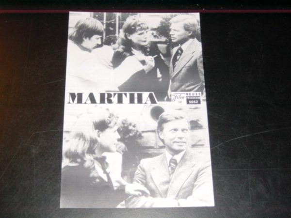 9862: Martha ( Rainer Werner Fassbinder ) Karlheinz Böhm, Margit Carstensen, Gisela Fackeldey, Adrian Hoven, Barbara Valentin, Ingrid Caven, Günter Lamprecht,