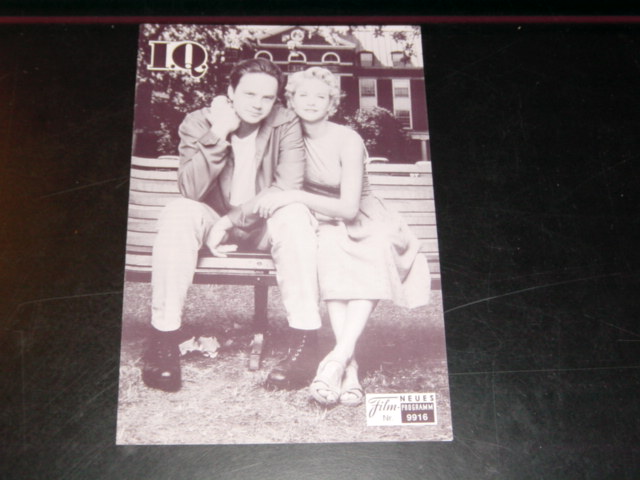 9916: I.Q. - Liebe ist relativ ( Fred Sxchepisi ) Meg Ryan, Tim Robbins, Walter Matthau, Lou Jacobi, Charles Durning,