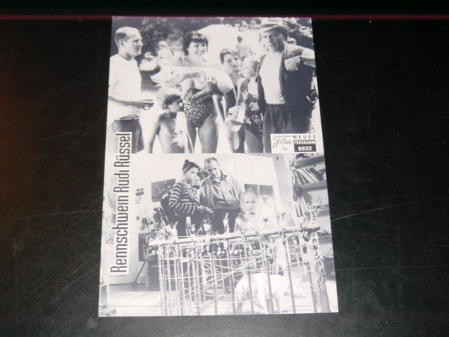 9922: Rennschwein Rudi Rüssel ( Peter Timm ) Ulrich Mühe, Iris Berben, Cora Sabrina Grimm, Kristina Pauls, Karl Lieffen,