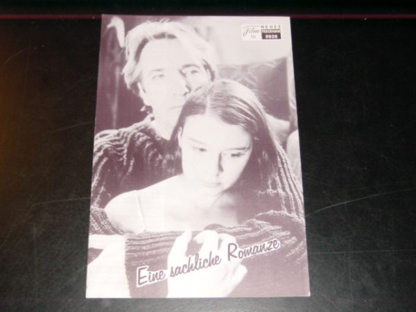9926: Eine sachliche Romanze ( Mike Newell ) Alan Rickman, Hugh Grant, Georgina Cates, Peter Furth,