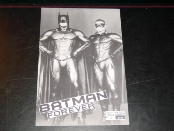 9958: Batman forever ( Tim Burton ) Val Kilmer, Tommy Lee Jones, Nicole Kidman, Jim Carrey, Chris O´Donnell, Michael Gough, Pat Hingle, Drew Barrymore, Debi Mazar, Elizabeth Sanders,