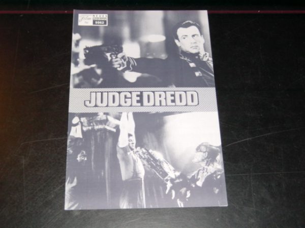 9962: Judge Dredd ( Danny Cannon ) Sylvester Stallone, Max von Sydow, Armand Assante, Diane Lane, Rob Schneider, Jürgen Prochnow, Joan Chen, Joanna Miles,