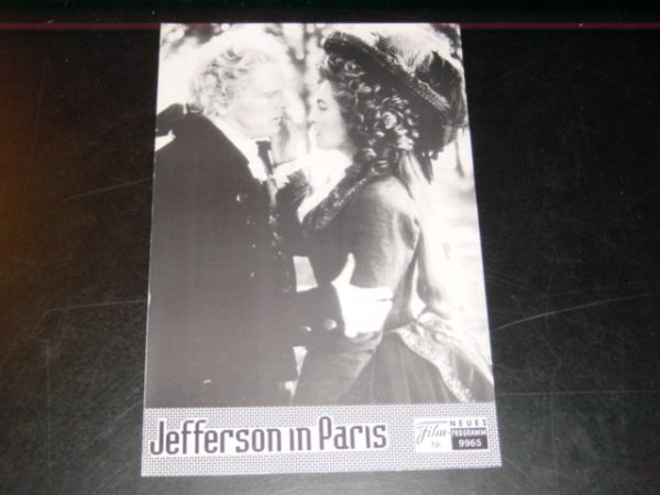 9965: Jefferson in Paris ( James Ivory ) Nick Nolte, Greta Scacchi, Gwyneth Paltrow, Lambert Wilson, Jean Pierre Aumont, Simon Callow, James Earl Jones, Michael Lonsdale,