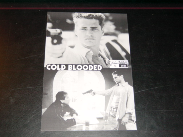 9995: Cold blooded ( Michael J. Fox ) Jason Priestley, Kimberly Williams, Peter Riegert, Robert Loggia, Jay Kogan,