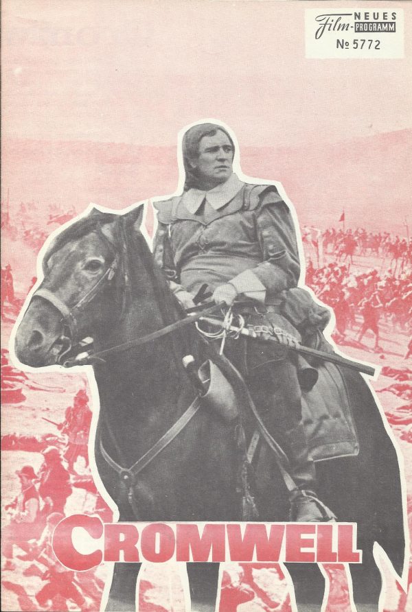 5772: Cromwell ( Ken Hughes ) ( rot rau ) Richard Harris, Alec Guiness, Dorothy Tutin, Michael Jayston, Patrick Wymark, Charles Gray,